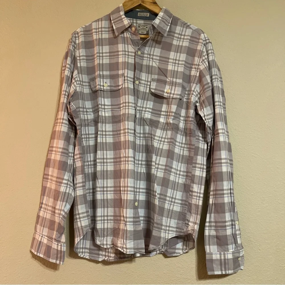 J.Crew Plaid‎ 100% Cotton shirt